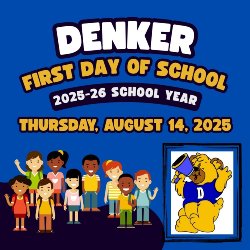 Denker Bear and Students